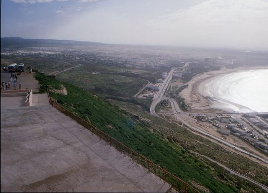 85er Blick (noch ohne Promenade und Marina)