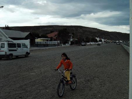 Die Promenade von Villa Rada Tilly