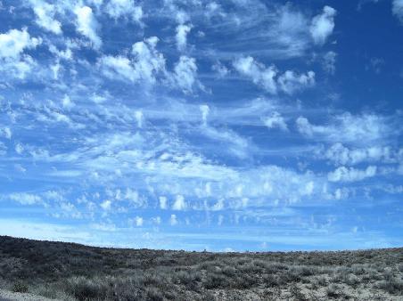 Patagonische Wolkenformation