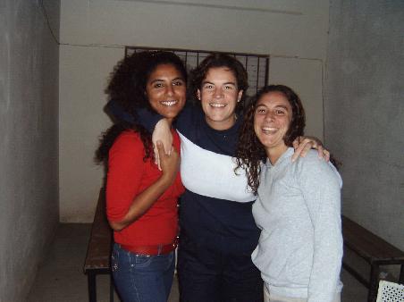 Von links. Sabrina, Geo, Maria