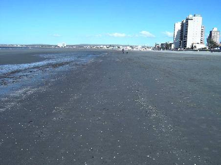 Der Strand von Puerto Madryn