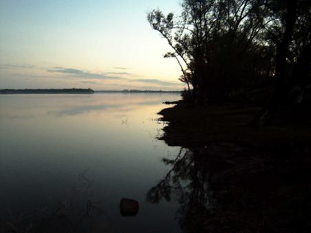Am Ufer des Rio Uruguay