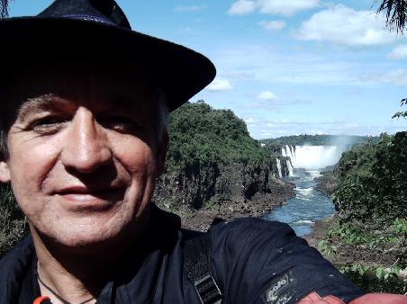 Un Aleman y Las Cataratas de Iguazu.