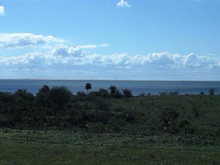 Im Hintergrund nicht das Meer sondern der Rio Parana