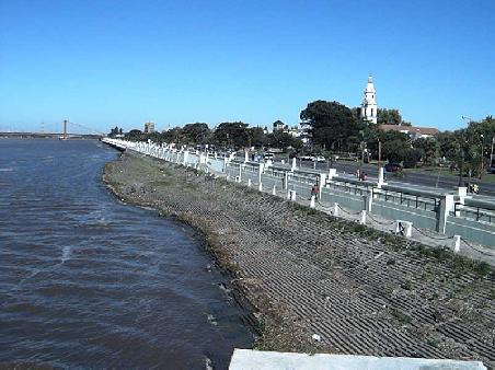 Santa Fe, Promenade Rio Parana.