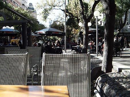 Mendoza, Fussgaengerzone.