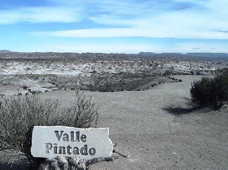 Auch im Valle de La Luna.