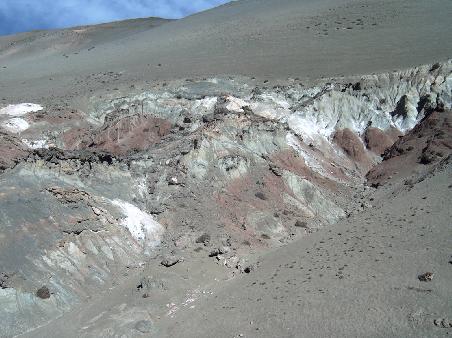 Auf zur Laguna Brava.
Berge in allen Farben.