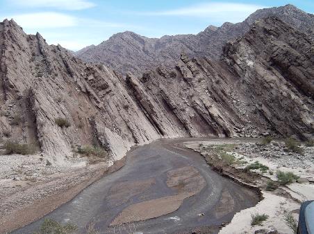 Rueckweg von der Laguna Brava.