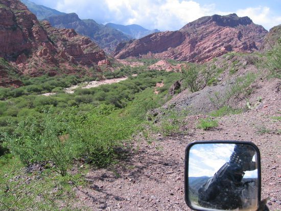 Von Salta nach Cafayate. Ruta 68
