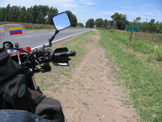 Auf dem Weg nach Sierra de la Ventana