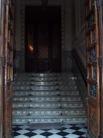 Eingang zum Centro Gallego