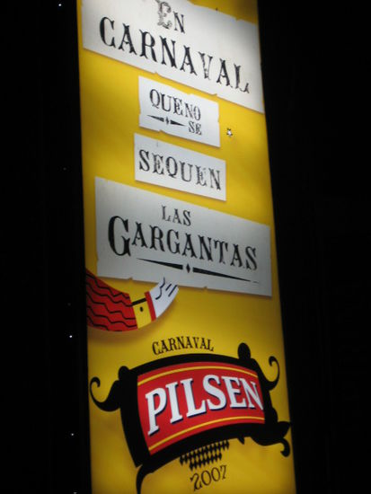 Pilsen damit die Kehle nicht trocken wird