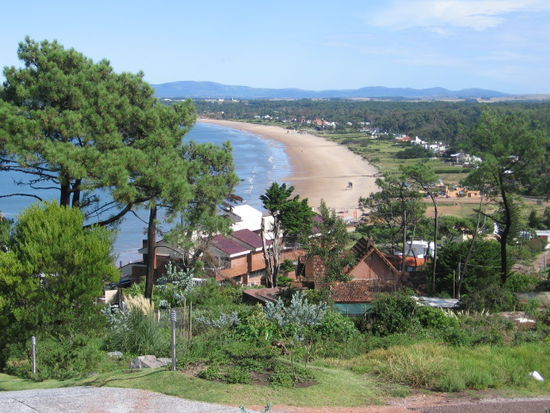 Der Strand bei Punte del este