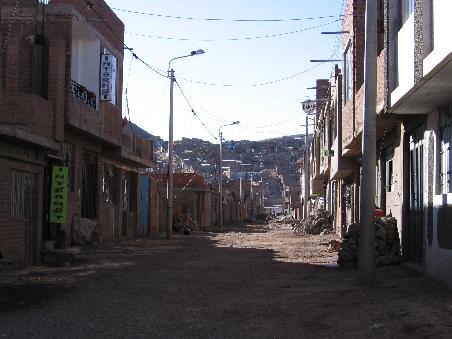 Puno. Seitenstrasse. (Internet)