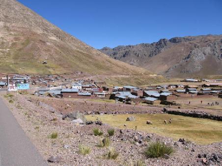 Von Ayacucho nach Pisco.
Hochlanddorf auf 4.300 m.