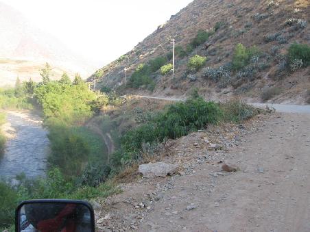 Von Huanuco nach Huaraz. Die naechsten 150 km.