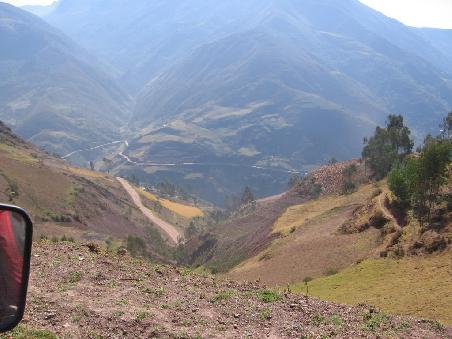Von Huanuco nach Huaraz. 3.900 m.