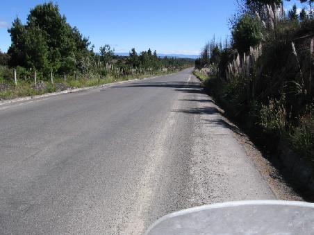 Schwarzwald Hochalpenstrasse in Ecuador.