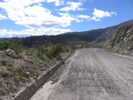 Zwischen Loja und Cuenca.