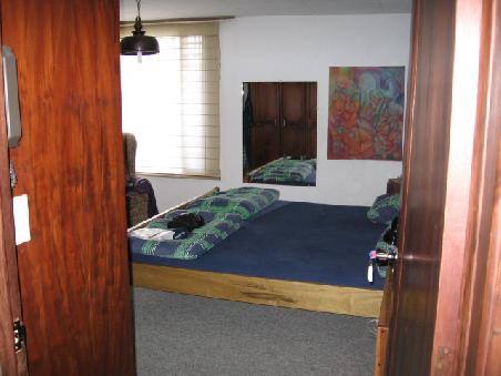 Villa Sparer. Eines der Schlafzimmer.