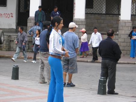 Cuenca. Um die Plaza de Armas.
Mein bestes Foto von Cuenca.