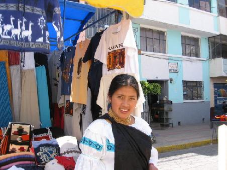 Markt in Otavalo.