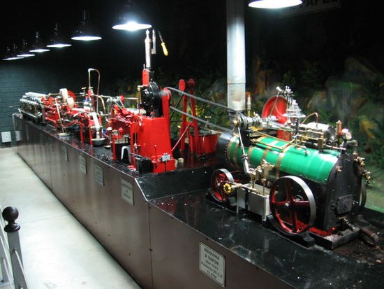 Dampfmuseum. Papierfabrik