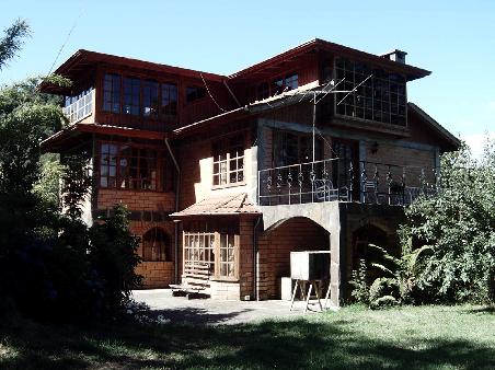 Landhaus in der Naehe von Cunco.