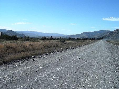 Die argentinische Pampa nach der Grenze
