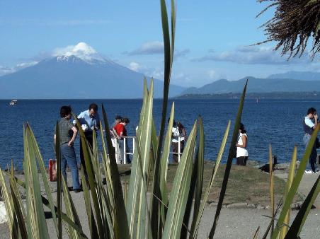 Vulkan Osorno und Lago Llanique
