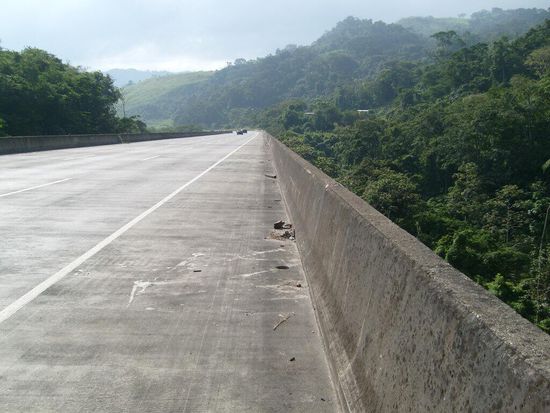 Auf dem Weg von Caracas nach Puerto La Cruz.