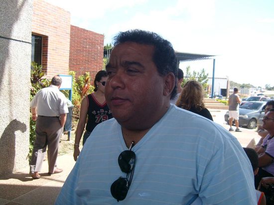 Neto, auch ein gestresster Brasilianer. Wohnt in Boa Vista und hat mich eingeladen in das kleine Restaurant seiner Frau.