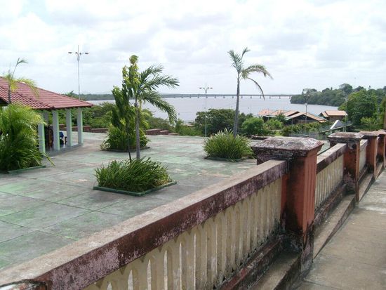 Boa Vista. Blick vom Rest. auf den Rio Branco.