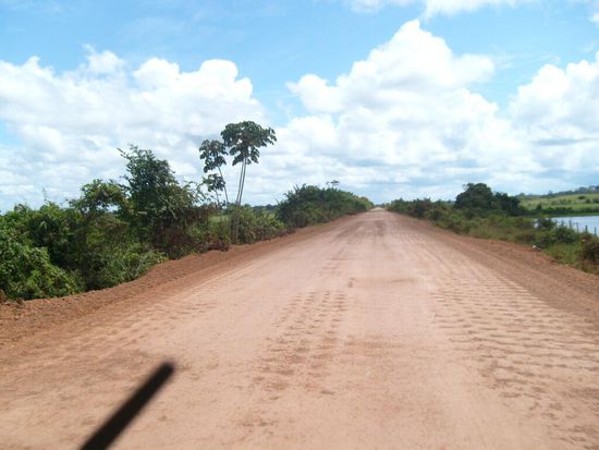 Von Caracai weiter bis Rorainopolis.