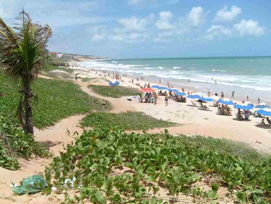 Der Strand von Ponta Negra
