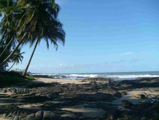 Der Strand von Olivenca.