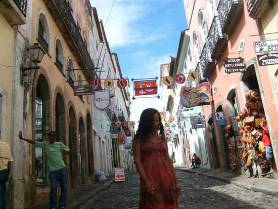 Die Altstadt von Salvador.