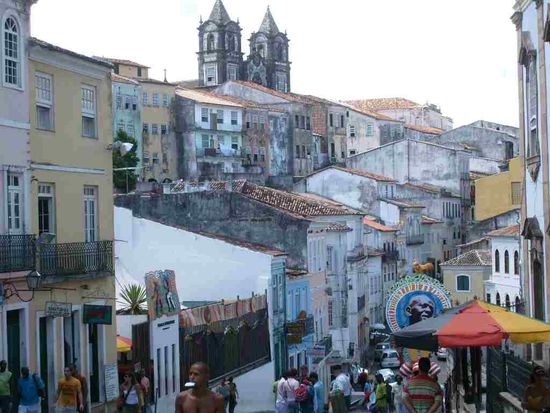 Die Altstadt von Salvador.