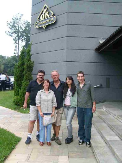 Alfredo, Maria, El Loco, Adriana und Mateo.