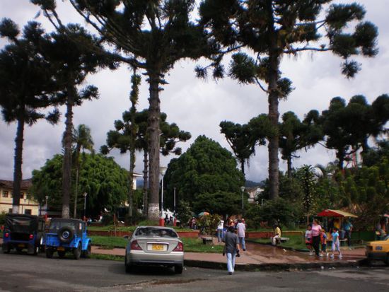 Der Park von Sevilla.