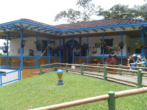 National Kaffeepark.
Kolumbianisches Landhaus.