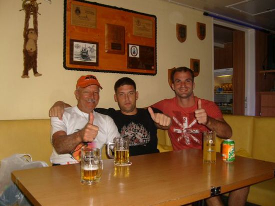 David, Florian und Leopold.