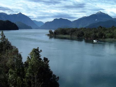 Lago Rosselot auf dem Weg nach Puyuhuapi