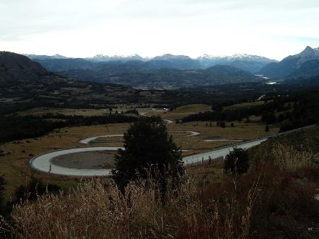 Der Pass nach Villa Cerro Castilla