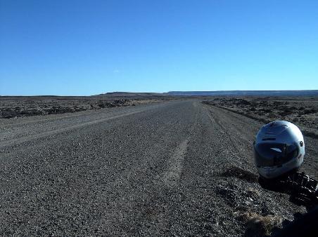 Auf dem Weg zum Fitz Roy. Blick nach vorne.