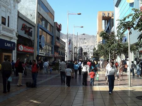 Antofagasta. Fussgaengerzone.