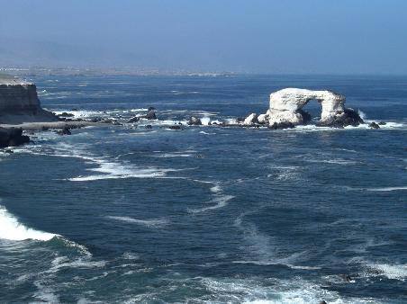La Portada.
Das Wahrzeichen von Antofagasta.
35 km gefahre fuer dieses Bild.