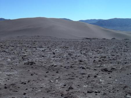 Eine Duene im Valle de La Luna.
