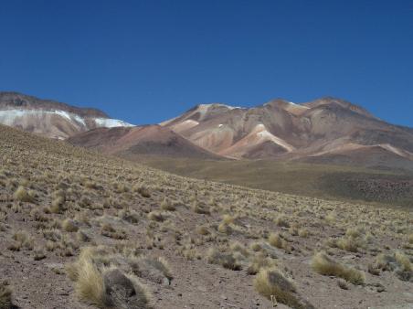 Der Rueckweg vom El Tatio nach Calama.